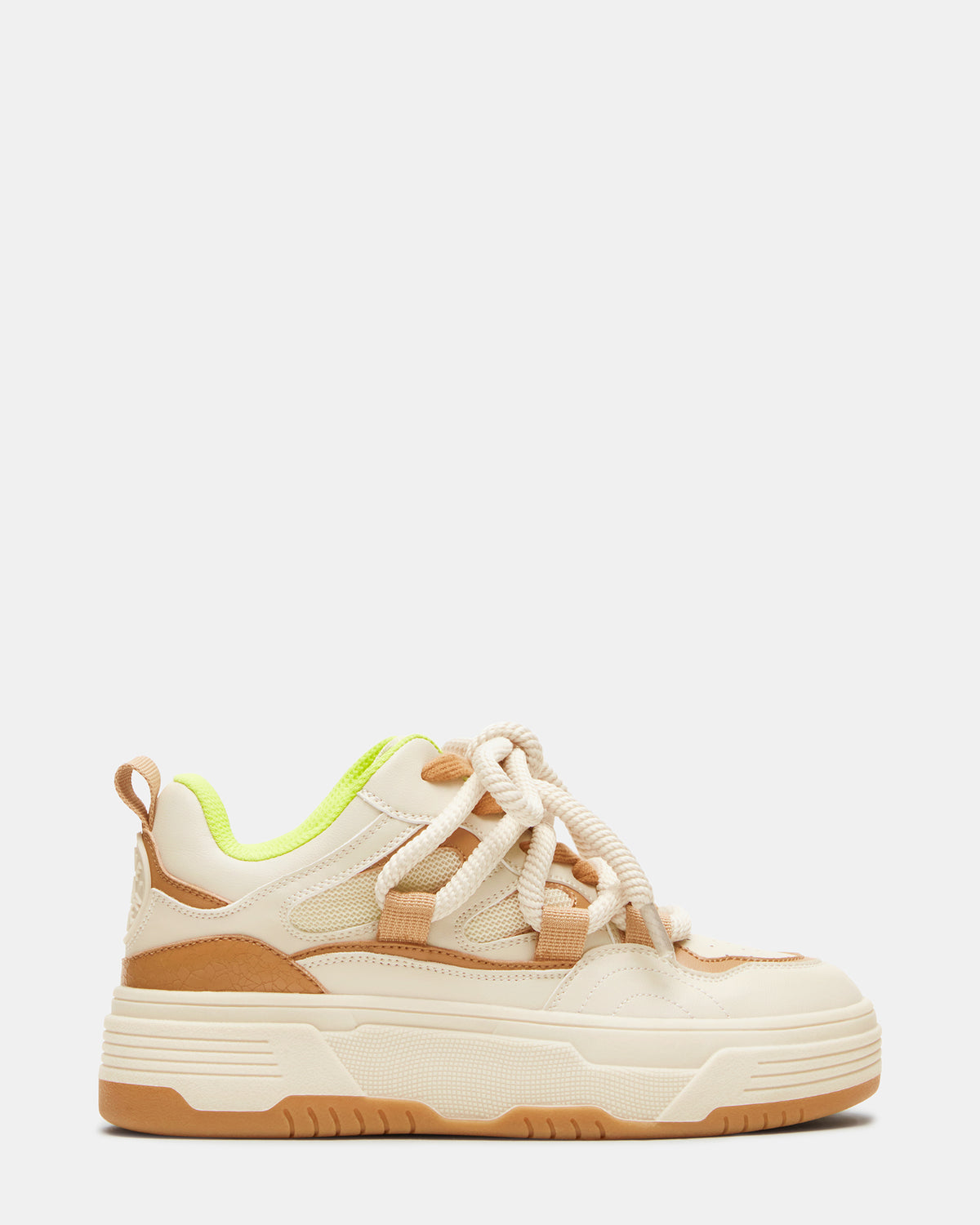 BOOMER Tan Multi Platform Chunky Sneaker | Women's Sneakers | Steve Madden Hot Sale