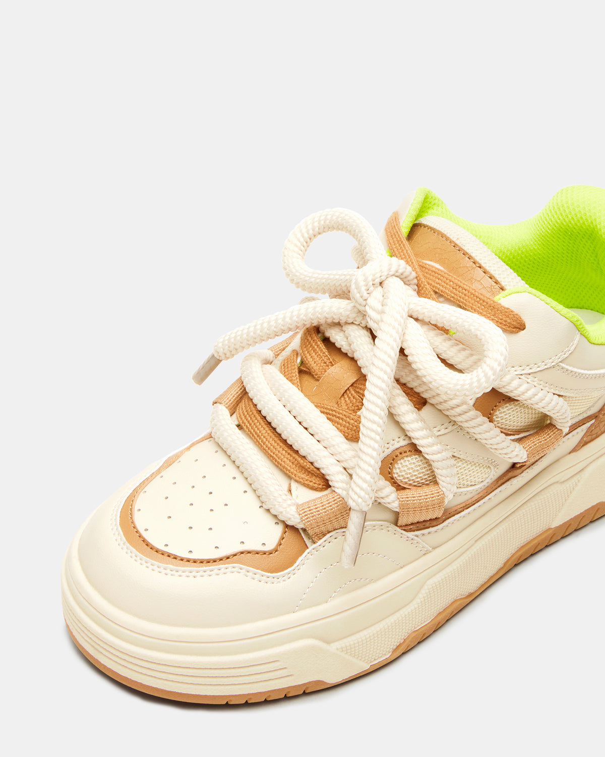 BOOMER Tan Multi Platform Chunky Sneaker | Women's Sneakers | Steve Madden Hot Sale