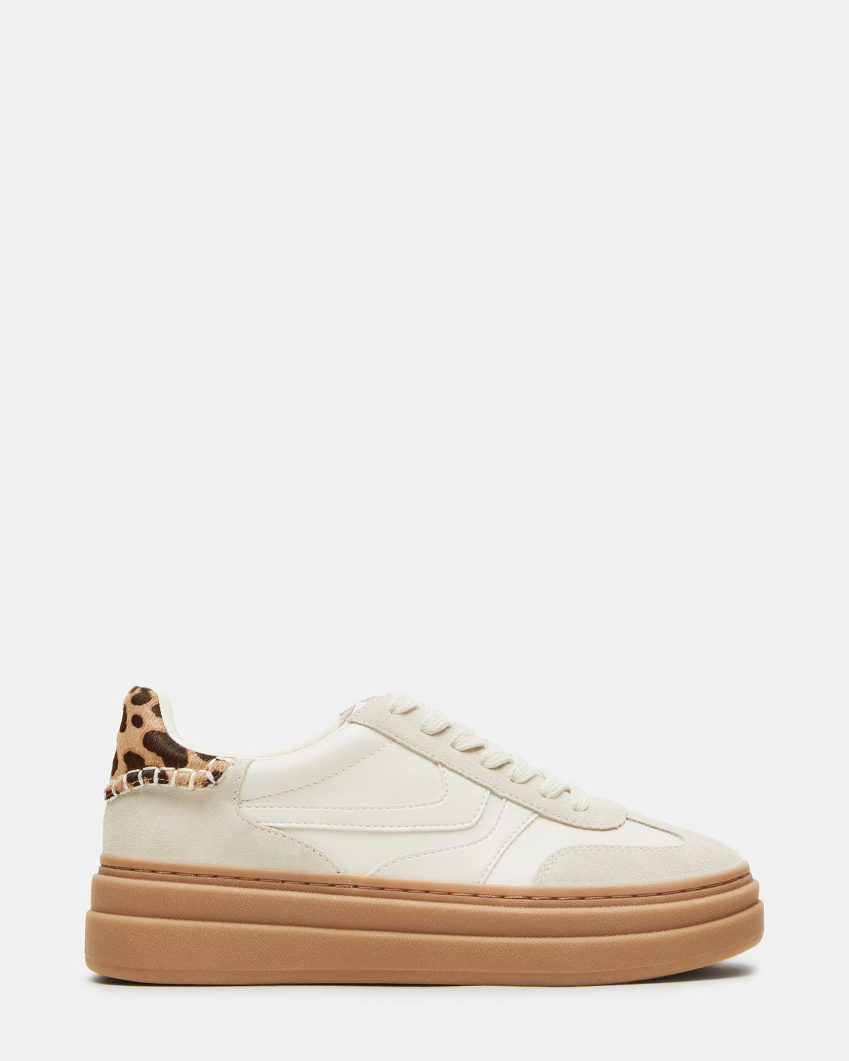 DODGE Bone Multi Low-Top Platform Women's Sneaker | Steve Madden Top Pick