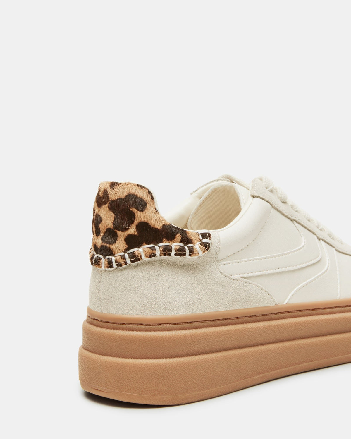 DODGE Bone Multi Low-Top Platform Women's Sneaker | Steve Madden Top Pick
