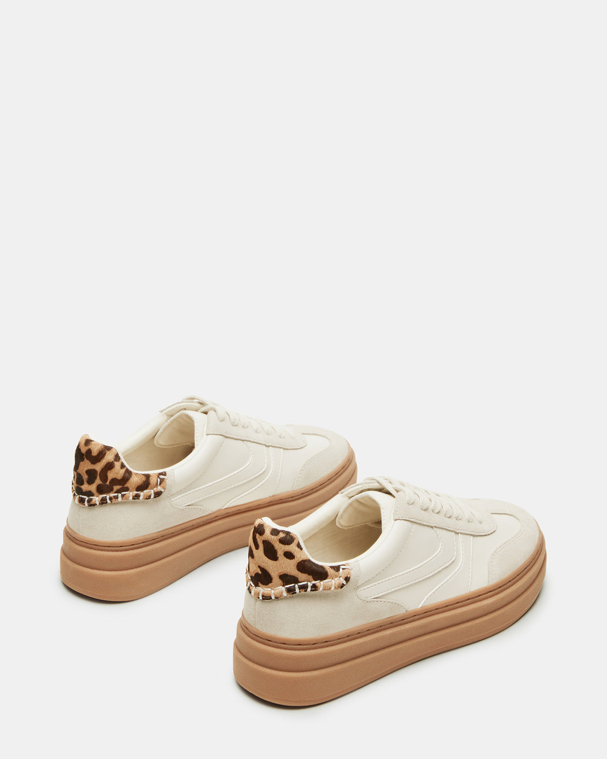 DODGE Bone Multi Low-Top Platform Women's Sneaker | Steve Madden Top Pick