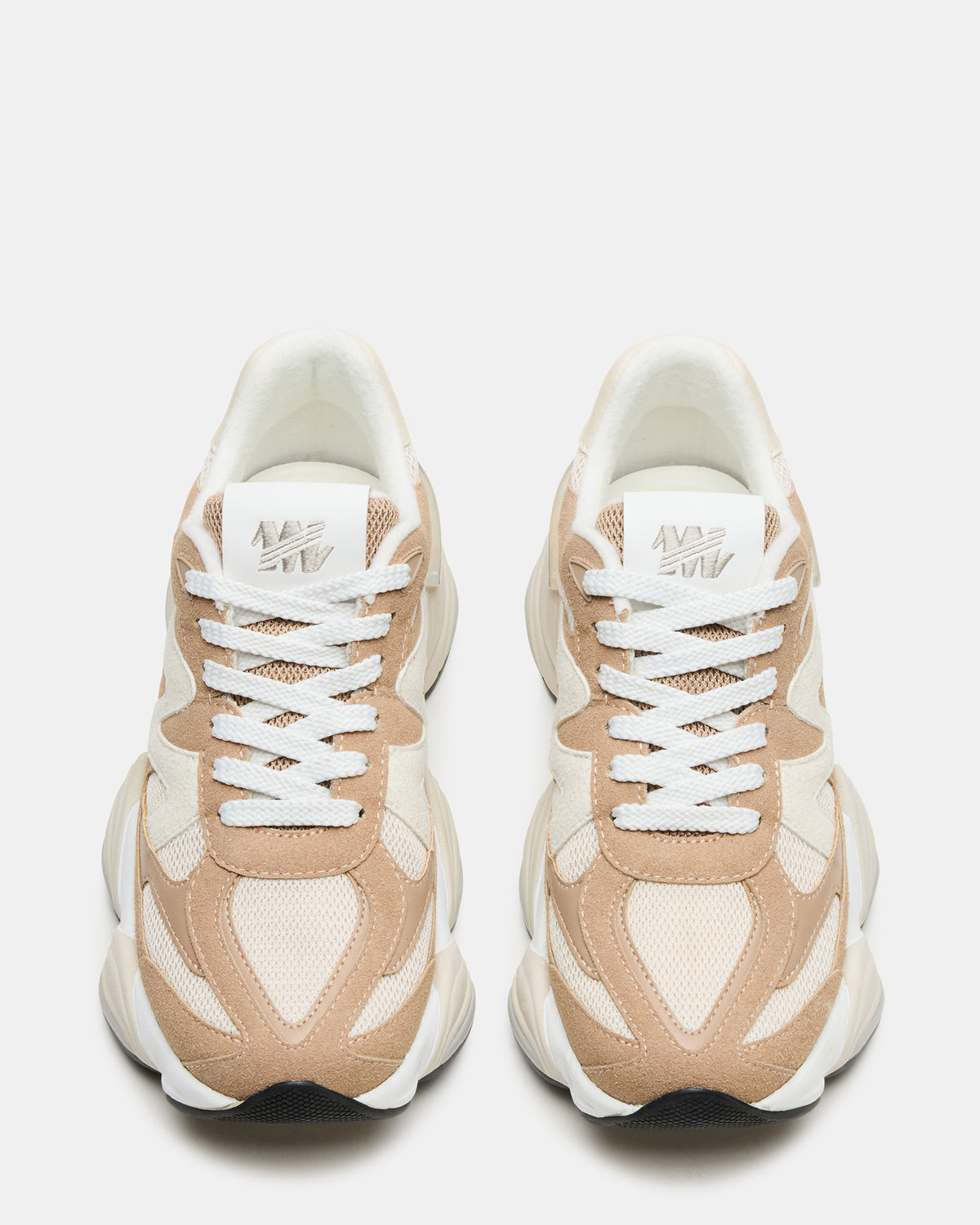 SEBI Taupe Multi Low-Top Lace-Up Women's Sneaker | Steve Madden Trending