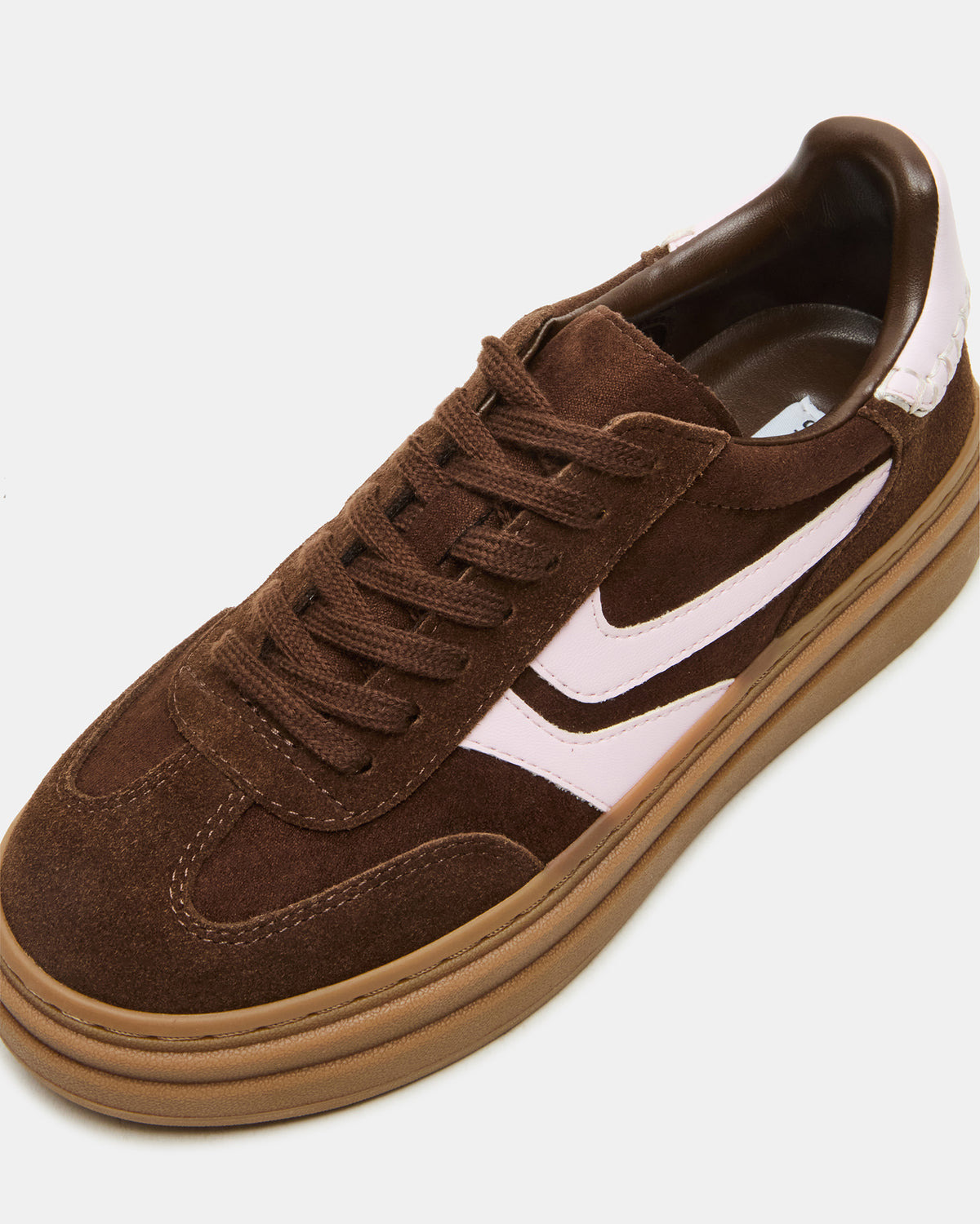 DODGE Brown Multi Low-Top Platform Women's Sneaker | Steve Madden Deals