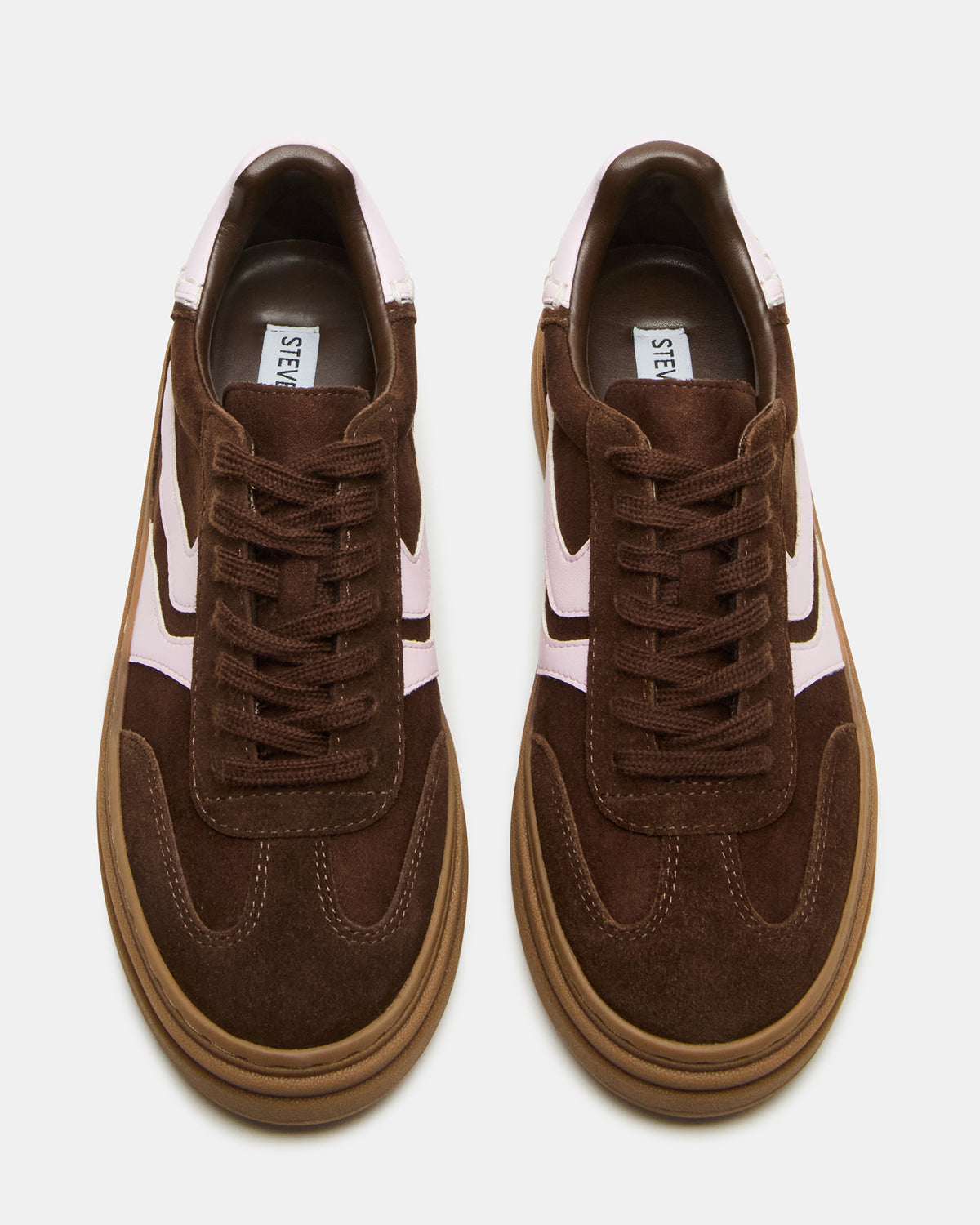 DODGE Brown Multi Low-Top Platform Women's Sneaker | Steve Madden Deals