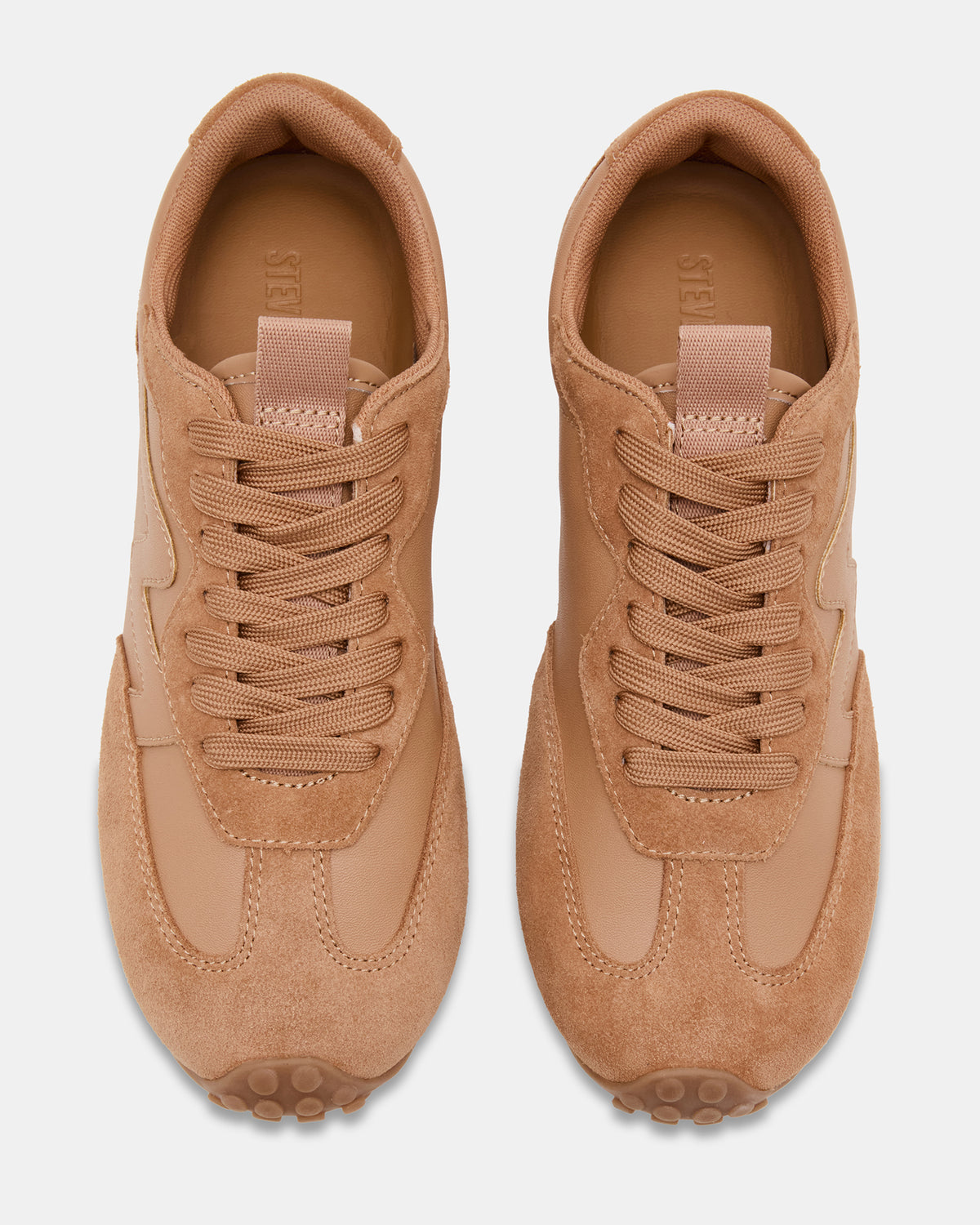 CASPER Tan Low-Top Lace-Up Women's Sneaker | Steve Madden Discount