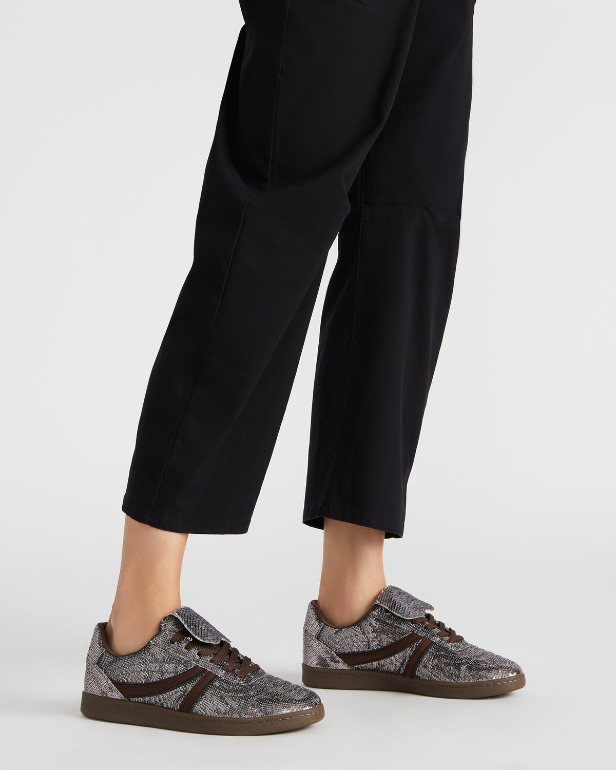 MADRID Sequin Pewter Low-Top Sneaker | Women's Sneakers | Steve Madden Best Price