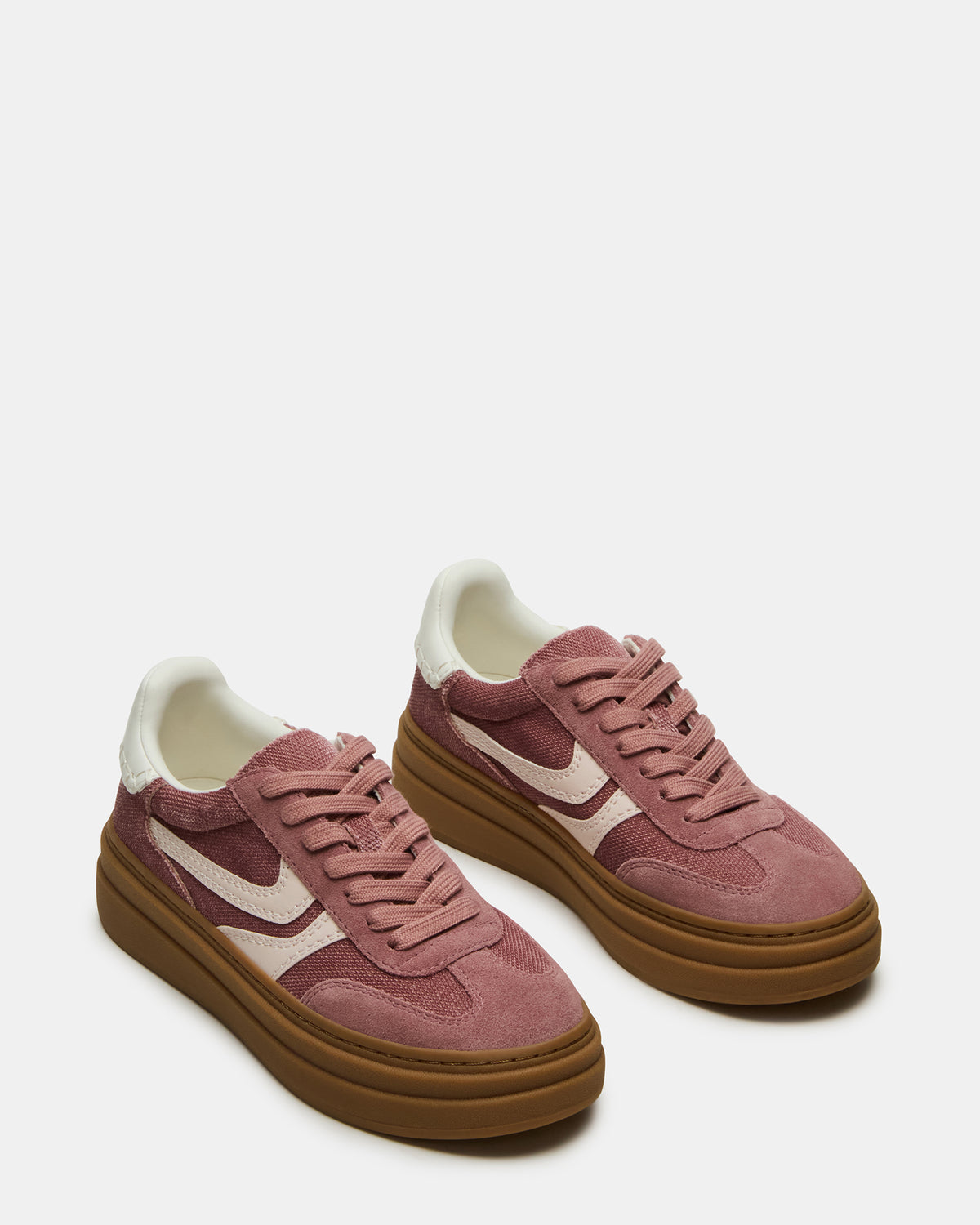 DODGE Mauve Low-Top Platform Women's Sneaker | Steve Madden Everyday