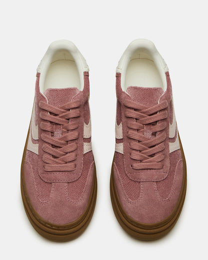 DODGE Mauve Low-Top Platform Women's Sneaker | Steve Madden Everyday