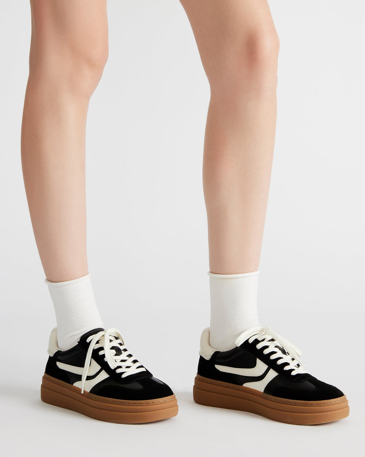 DODGE Denim Fabric Low-Top Platform Women's Sneaker | Steve Madden Top Pick