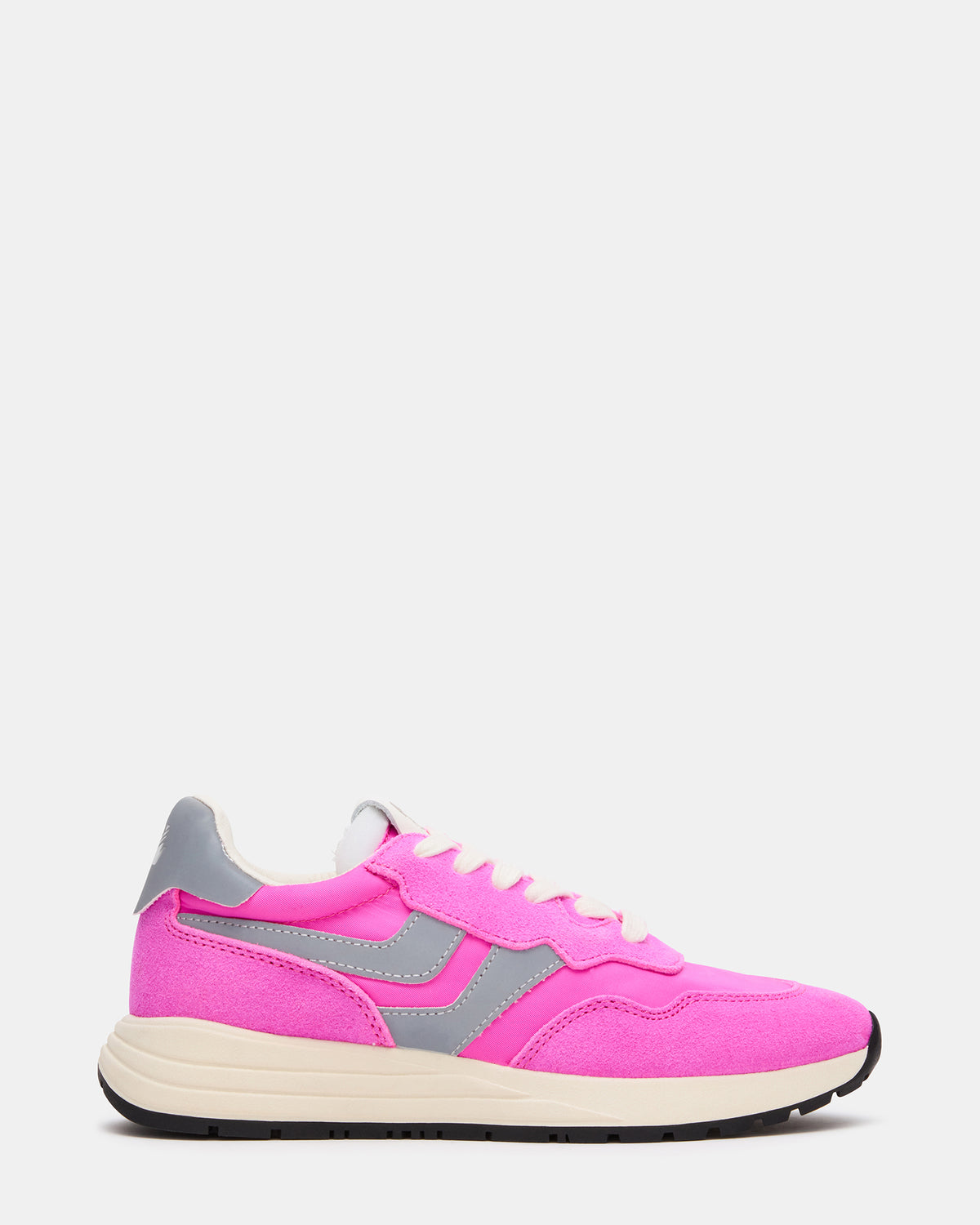 BURST Pink Multi Women's Low-Top Lace-Up Sneaker | Steve Madden Trusted