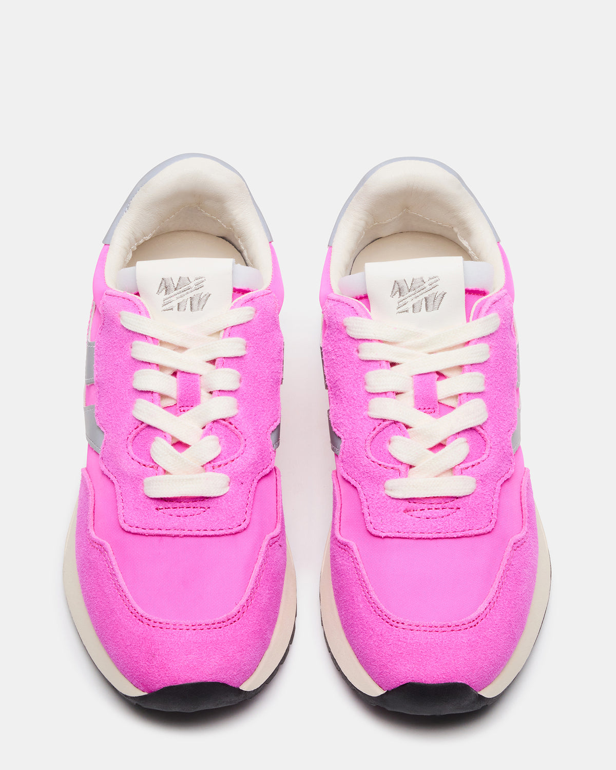 BURST Pink Multi Women's Low-Top Lace-Up Sneaker | Steve Madden Trusted
