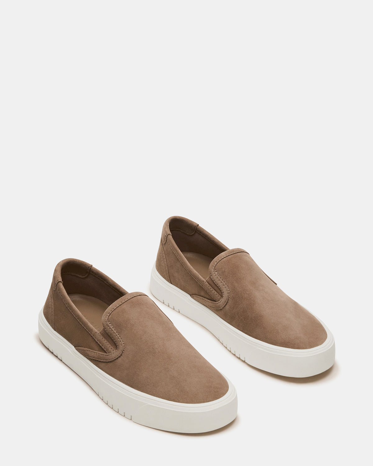 MURPHY Taupe Suede Low-Top Sneaker | Women's Sneakers | Steve Madden Featured