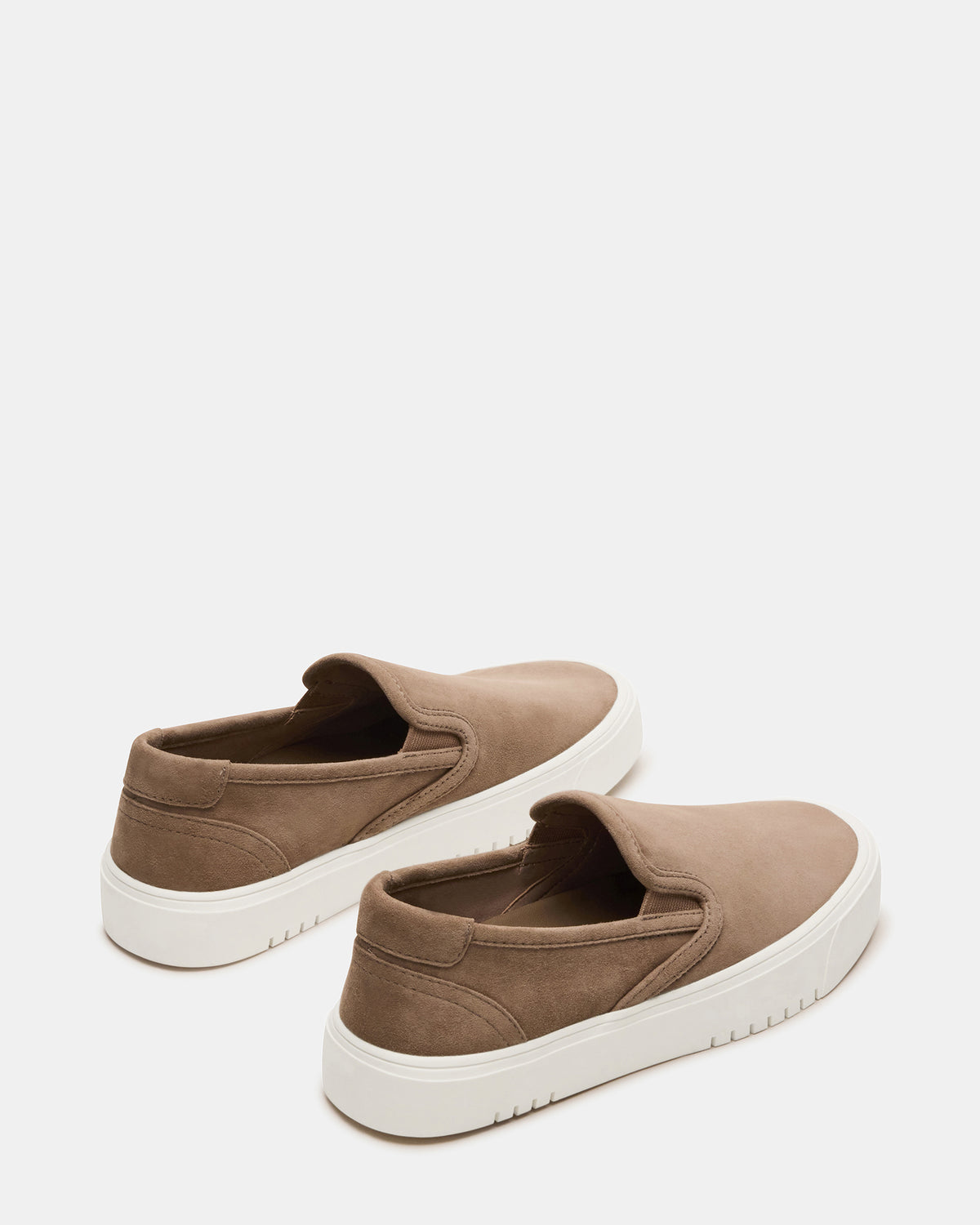 MURPHY Taupe Suede Low-Top Sneaker | Women's Sneakers | Steve Madden Featured