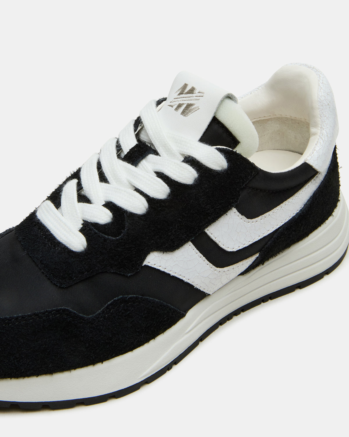 BURST Black Multi Women's Low-Top Lace-Up Sneaker | Steve Madden Quality