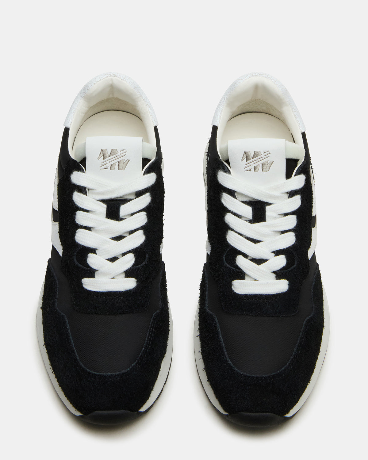 BURST Black Multi Women's Low-Top Lace-Up Sneaker | Steve Madden Quality