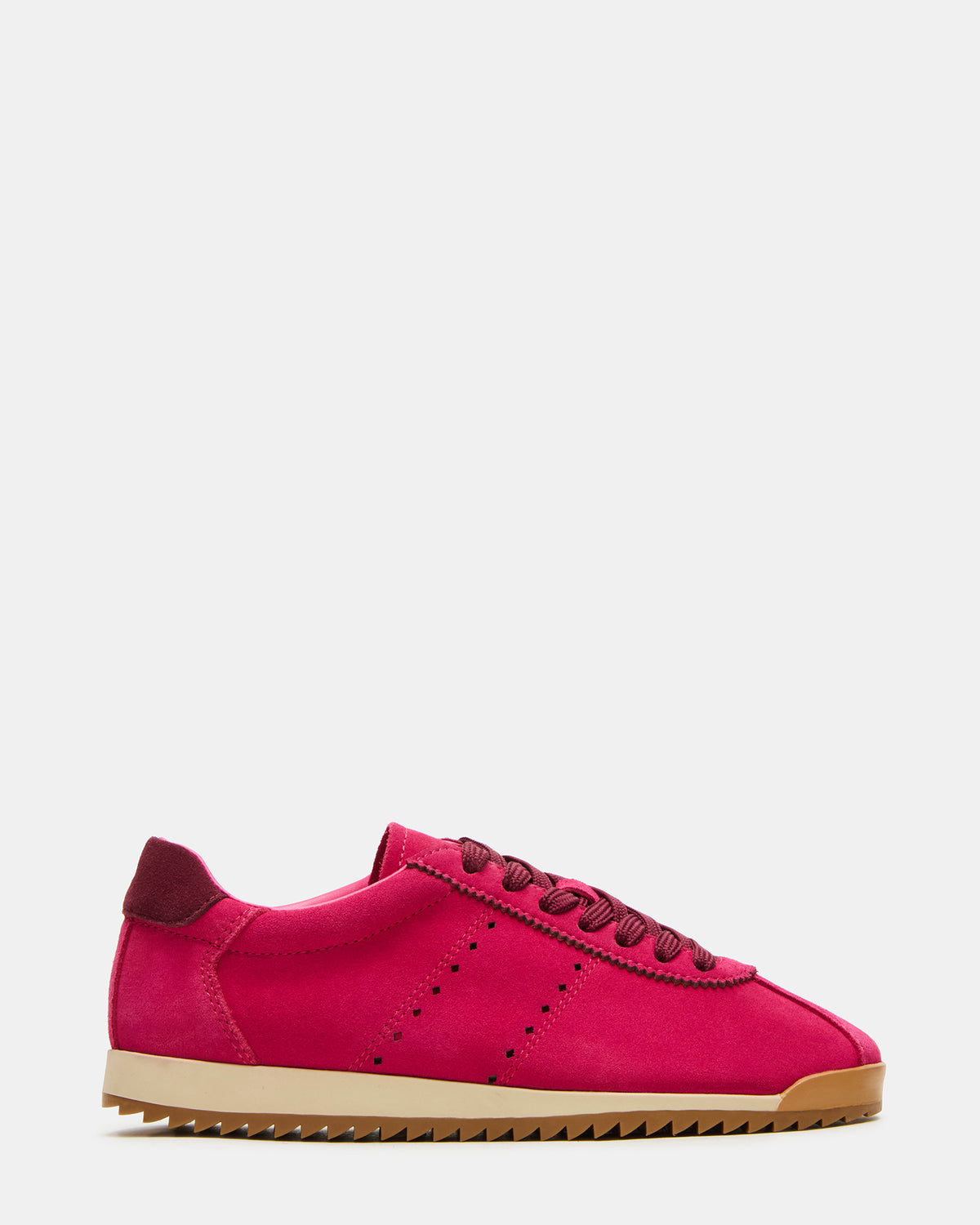 MIRAGE Hot Pink Low-Top Sneaker | Women's Sneakers | Steve Madden Quality