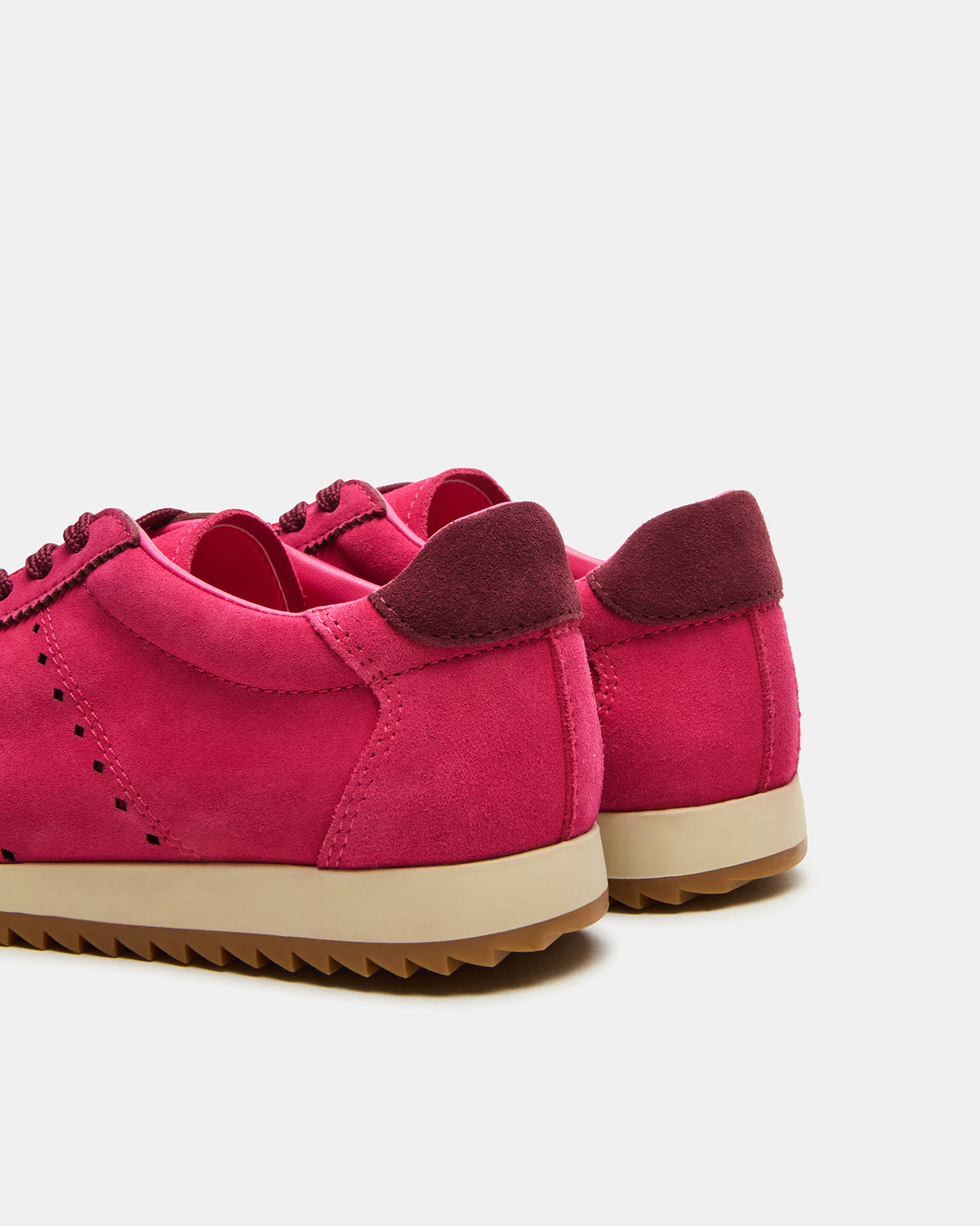 MIRAGE Hot Pink Low-Top Sneaker | Women's Sneakers | Steve Madden Quality