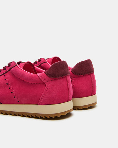 MIRAGE Hot Pink Low-Top Sneaker | Women's Sneakers | Steve Madden Quality