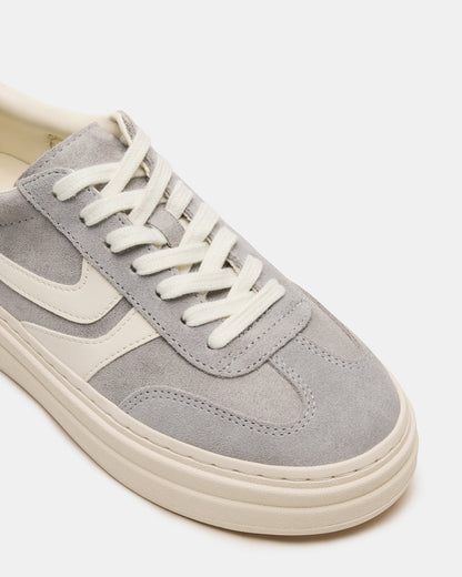 DODGE Grey Multi Low-Top Platform Women's Sneaker | Steve Madden Best Price