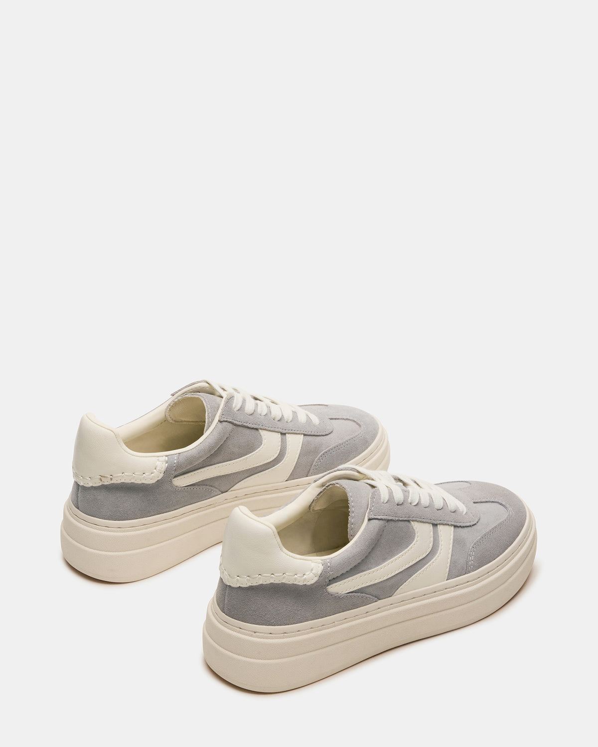 DODGE Grey Multi Low-Top Platform Women's Sneaker | Steve Madden Best Price