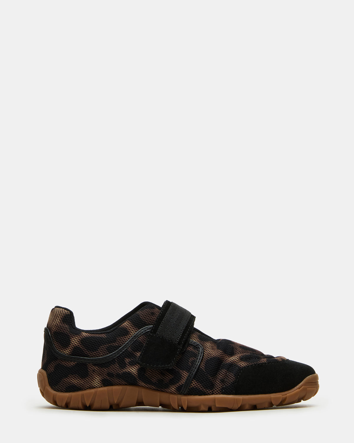 AGILITY Leopard Velcro Women's Mary Jane Low-Top Sneaker | Steve Madden Latest