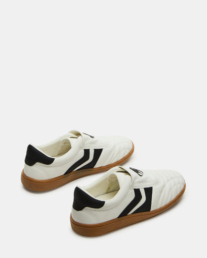 BOLT Black/White Low-Top Sneaker | Women's Sneakers | Steve Madden Exclusive