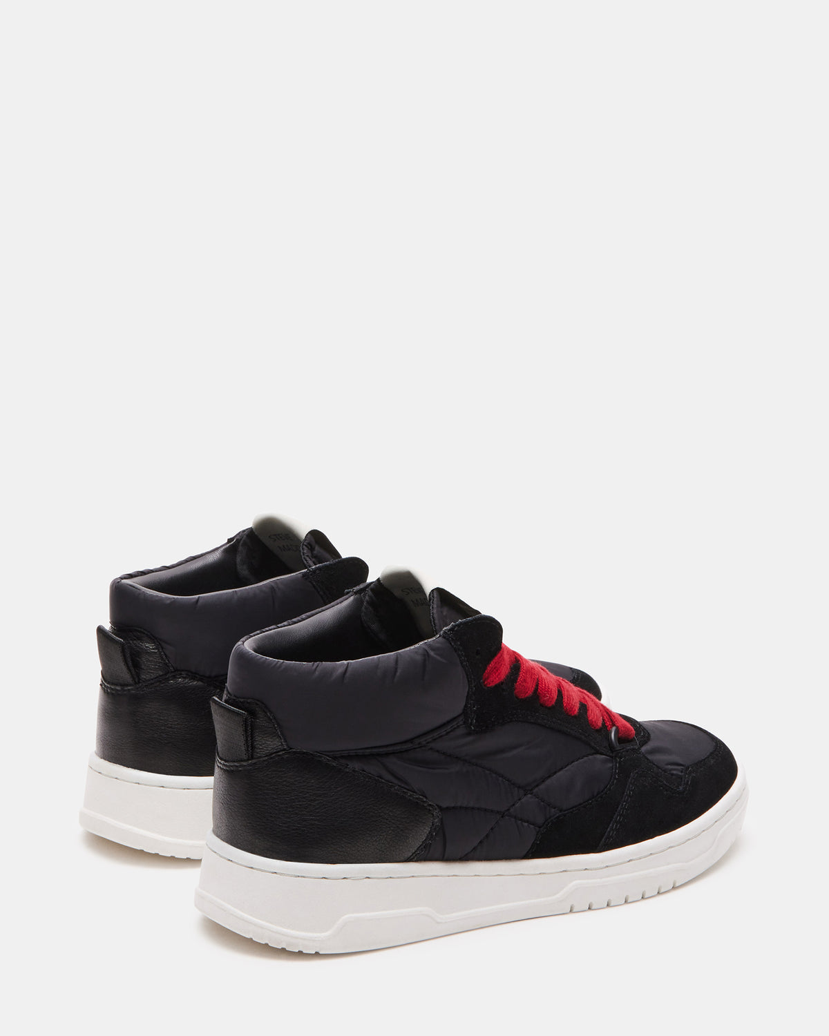 EVERETT Black Multi High-Top Lace-Up Sneaker | Women's Sneakers | Steve Madden Best Price