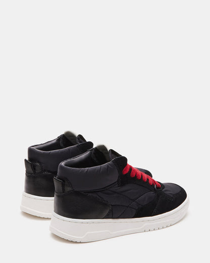 EVERETT Black Multi High-Top Lace-Up Sneaker | Women's Sneakers | Steve Madden Best Price