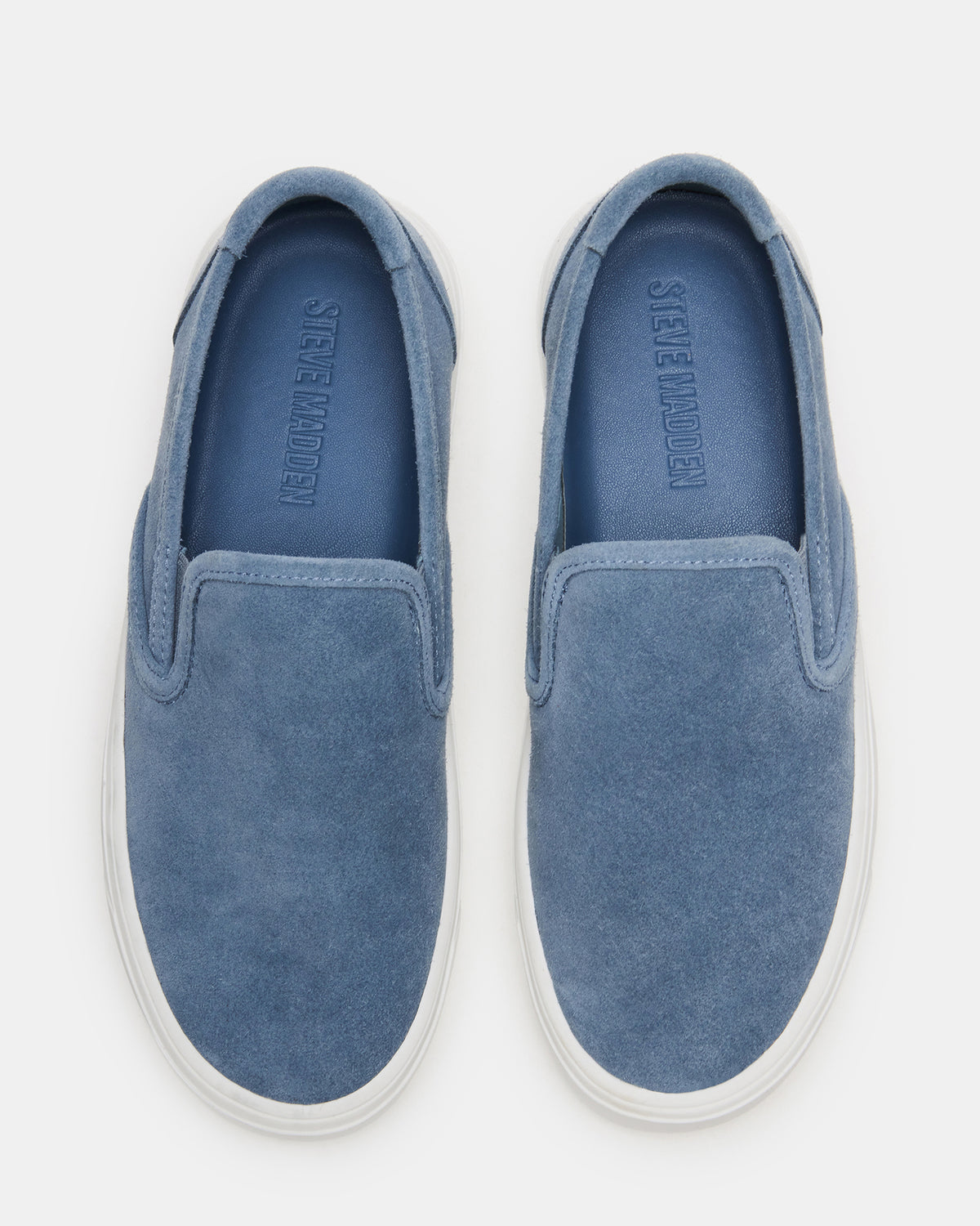 MURPHY Denim Suede Low-Top Sneaker | Women's Sneakers | Steve Madden Value