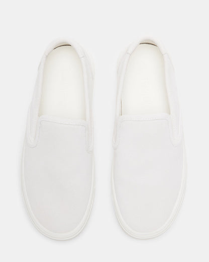 MURPHY White Suede Women's Low-Top Sneaker | Steve Madden Latest