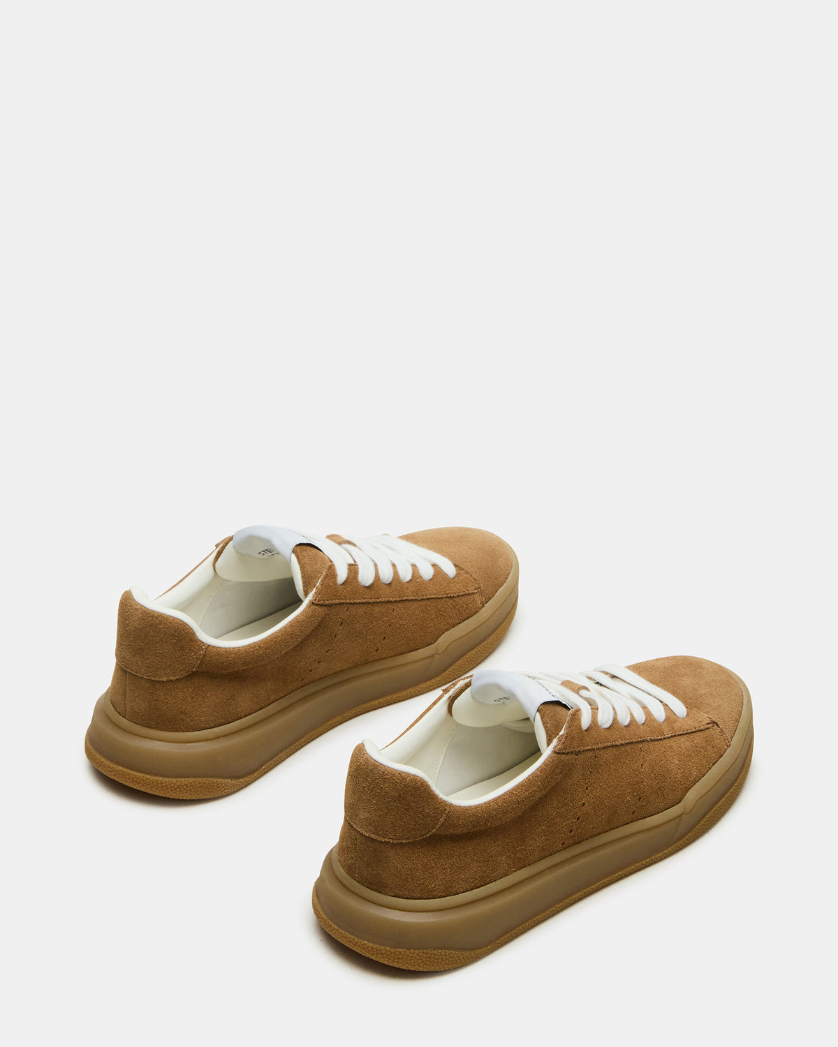 STRIVE Tan Suede Low-Top Lace-Up Sneaker | Women's Sneakers | Steve Madden Sale