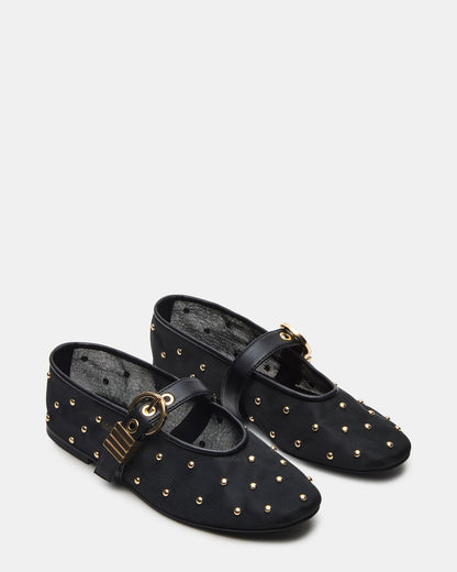 LUCIA FLAT & CHEYANN BAG BLACK BUNDLE | Steve Madden Trusted