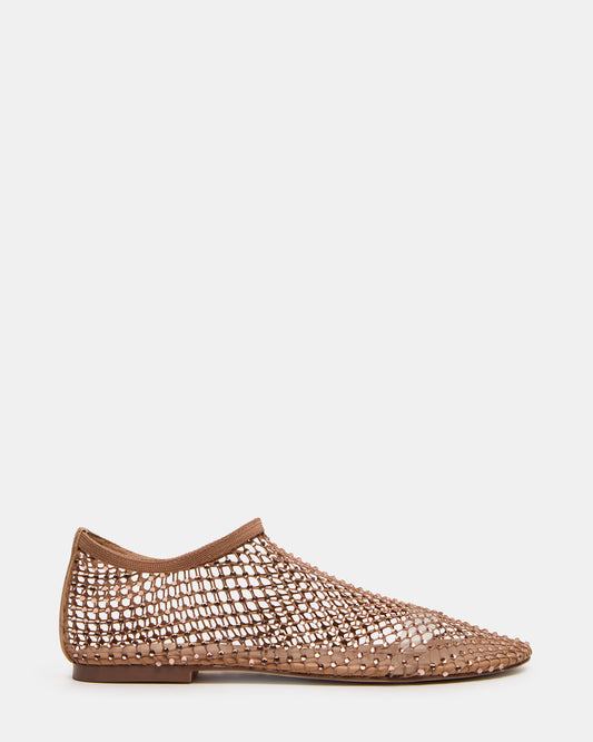 MINO Blush Rhinestones Women's Flat | Steve Madden Recommended