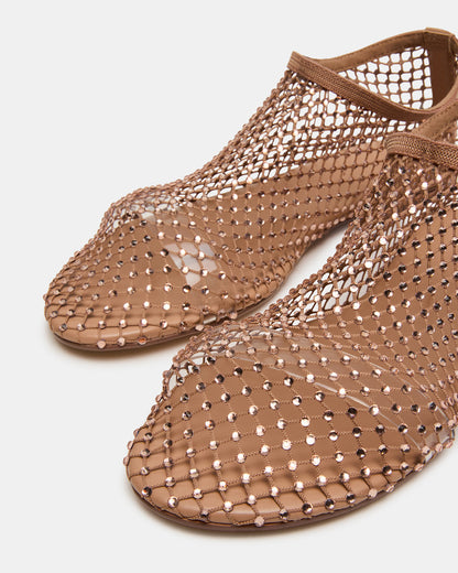 MINO Blush Rhinestones Women's Flat | Steve Madden Recommended