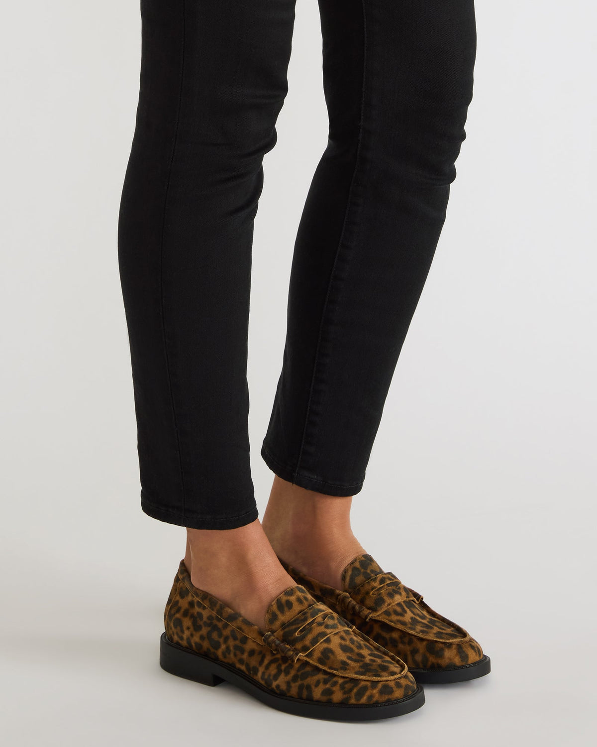 MADISON Leopard Suede Women's Penny Loafer | Steve Madden Trending