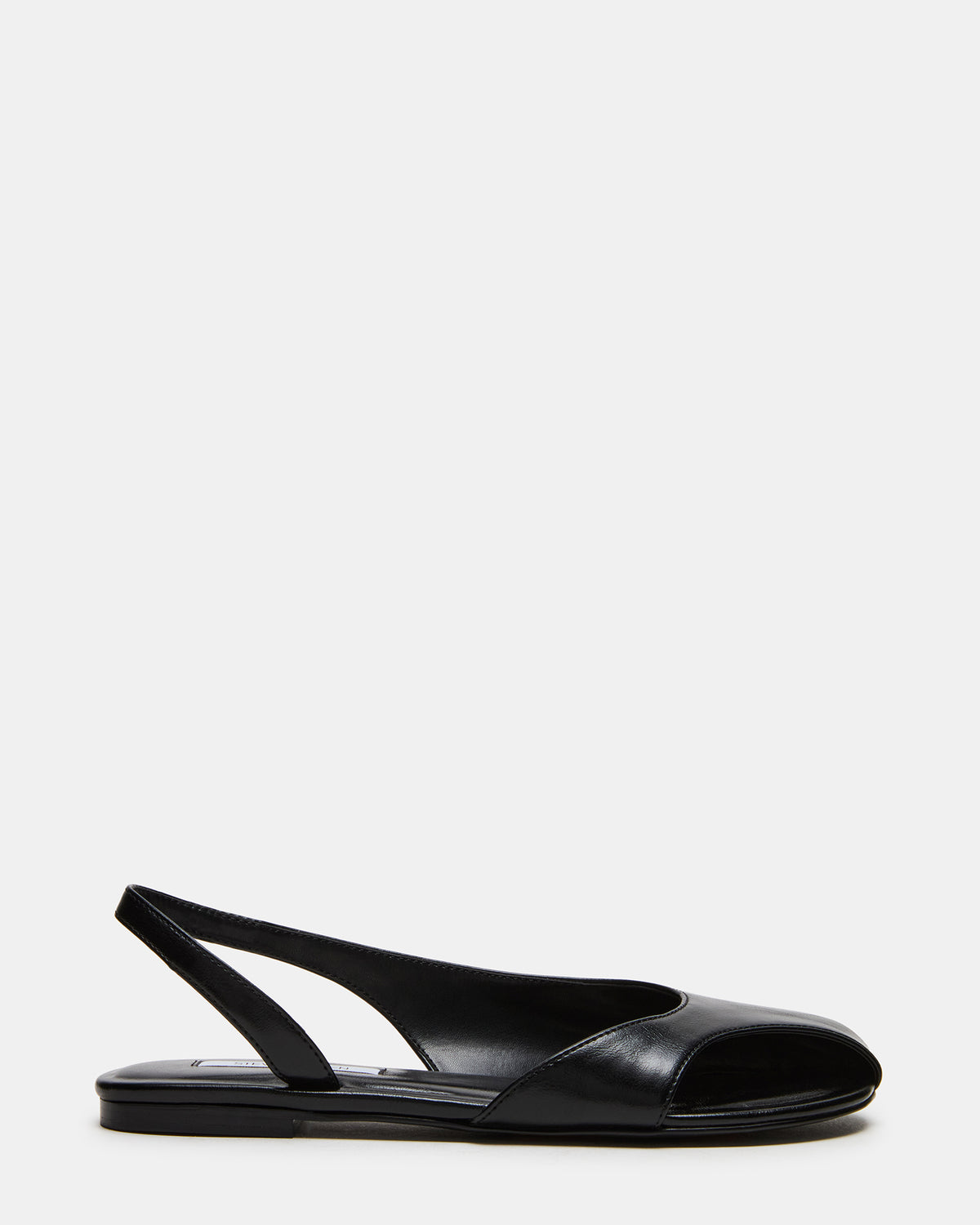 ZEST Black Slingback Cut-Out Round-Toe Women's Flat | Steve Madden Latest