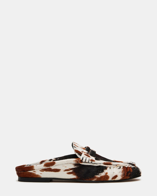 RAFE Brown Multi Slip-On Mule Women's Flat | Steve Madden Best Price