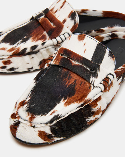 RAFE Brown Multi Slip-On Mule Women's Flat | Steve Madden Best Price