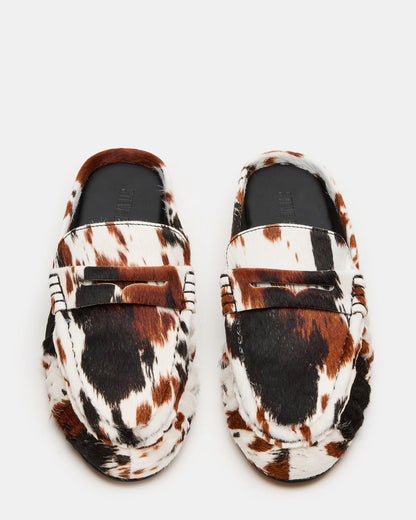 RAFE Brown Multi Slip-On Mule Women's Flat | Steve Madden Best Price