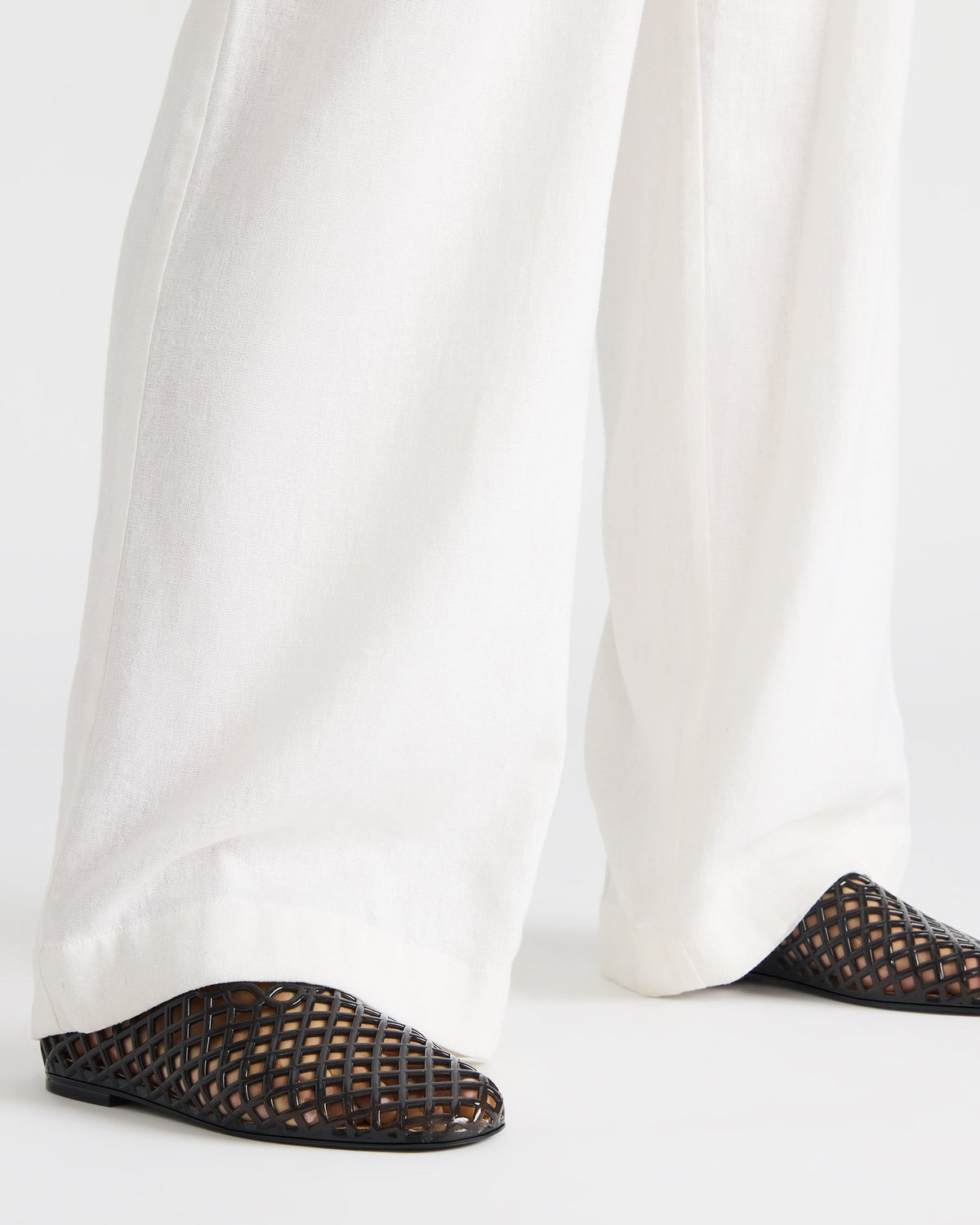 GROVE Black Square-Toe Jelly Women's Flat | Steve Madden Featured