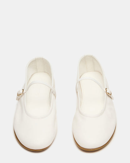 BESETTE Bone Leather Mary Jane Ballet Women's Flat | Steve Madden Featured