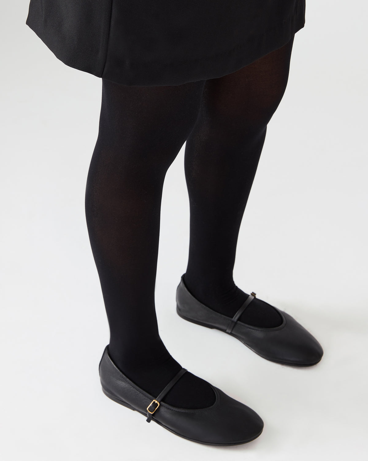 BESETTE Bone Leather Mary Jane Ballet Women's Flat | Steve Madden Featured