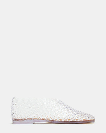 GROVE Clear Square-Toe Jelly Women's Flat | Steve Madden Deals