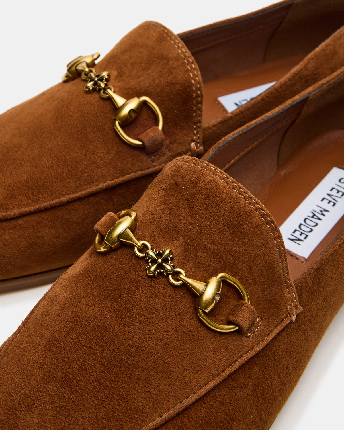 GRAFTON Chestnut Suede Women's Loafer | Steve Madden Deals