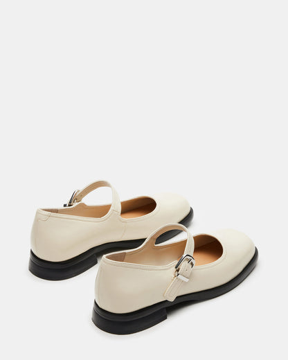 DELANCY Bone Leather Women's Mary Jane Flats | Steve Madden Great Value