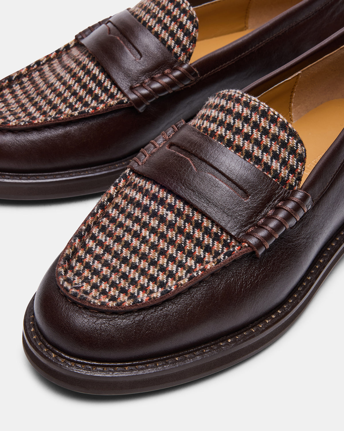 MADISON Brown Multi Women's Penny Loafer | Steve Madden Best Seller