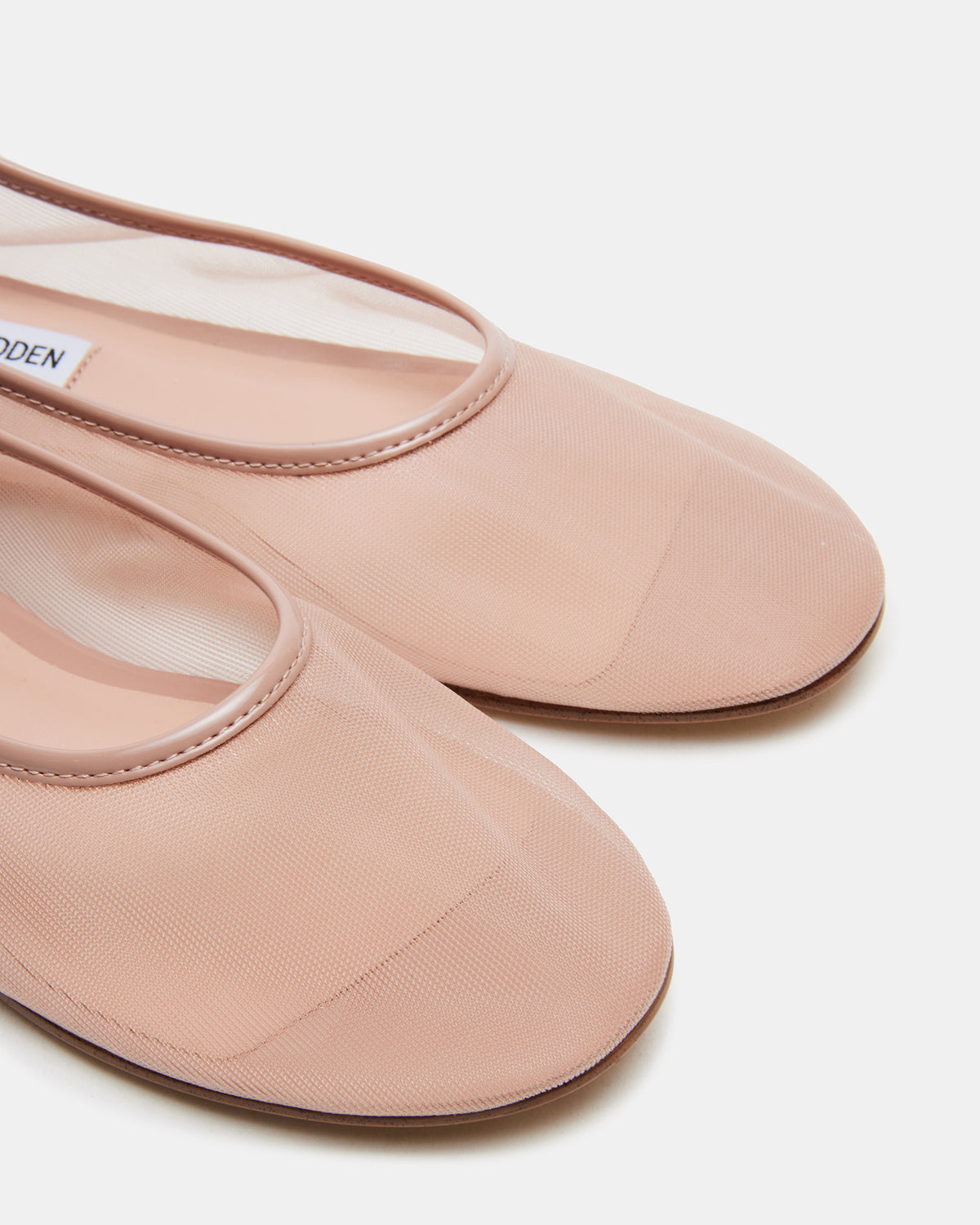MEADOW Blush Mesh Women's Ballet Flats | Steve Madden Exclusive