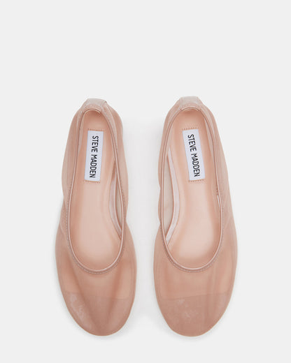 MEADOW Blush Mesh Women's Ballet Flats | Steve Madden Exclusive