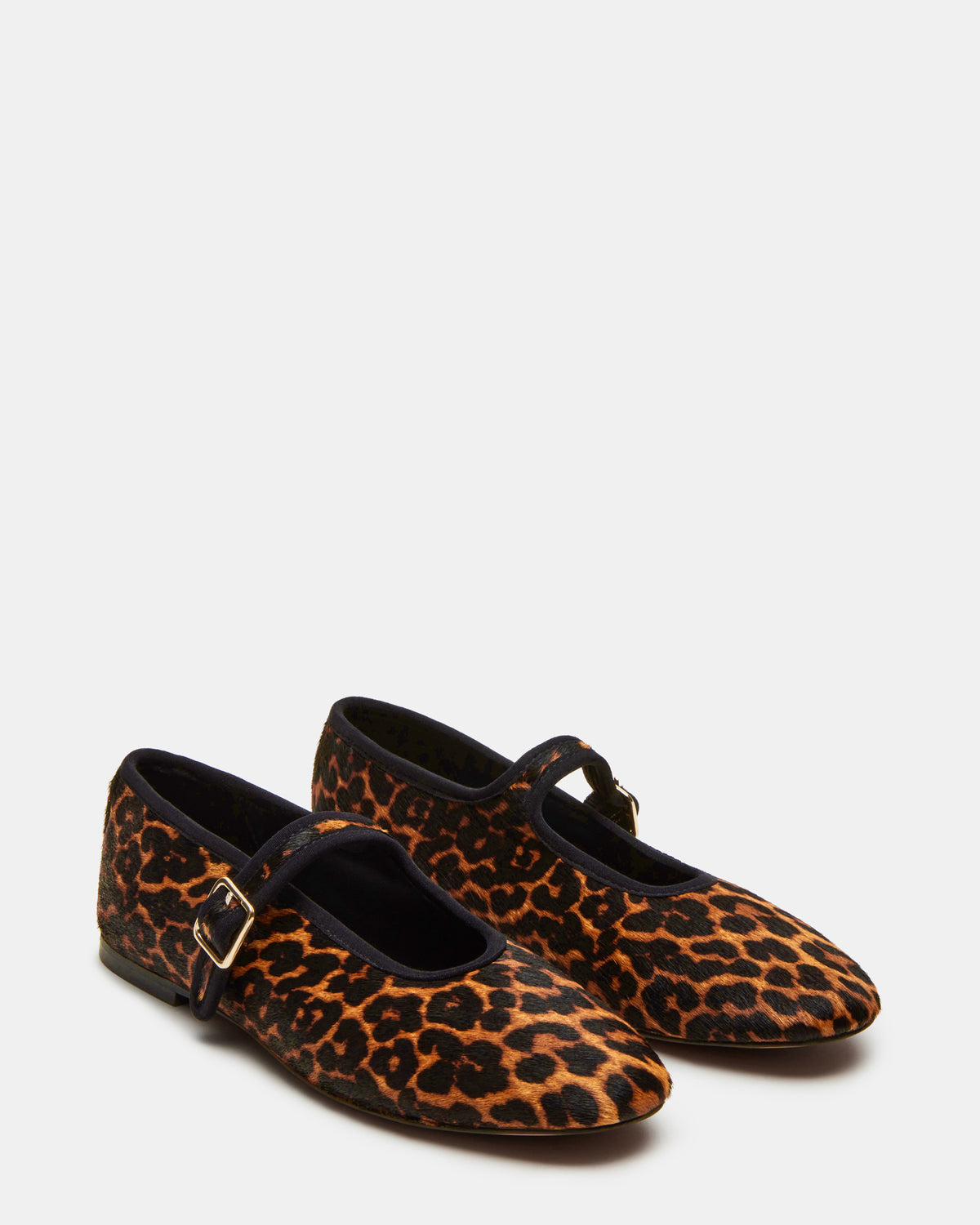 DREAMING Leopard Women's Mary Jane Flats | Steve Madden Quality