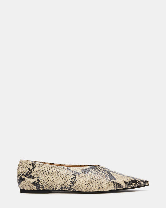 FLOYD Snake Pointed-Toe Ballet Women's Flat | Steve Madden Customer Favorite